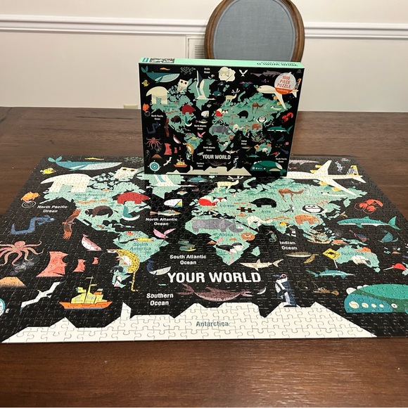 Mudpuppy “Your World” 1000 piece puzzle - Picture 7 of 8